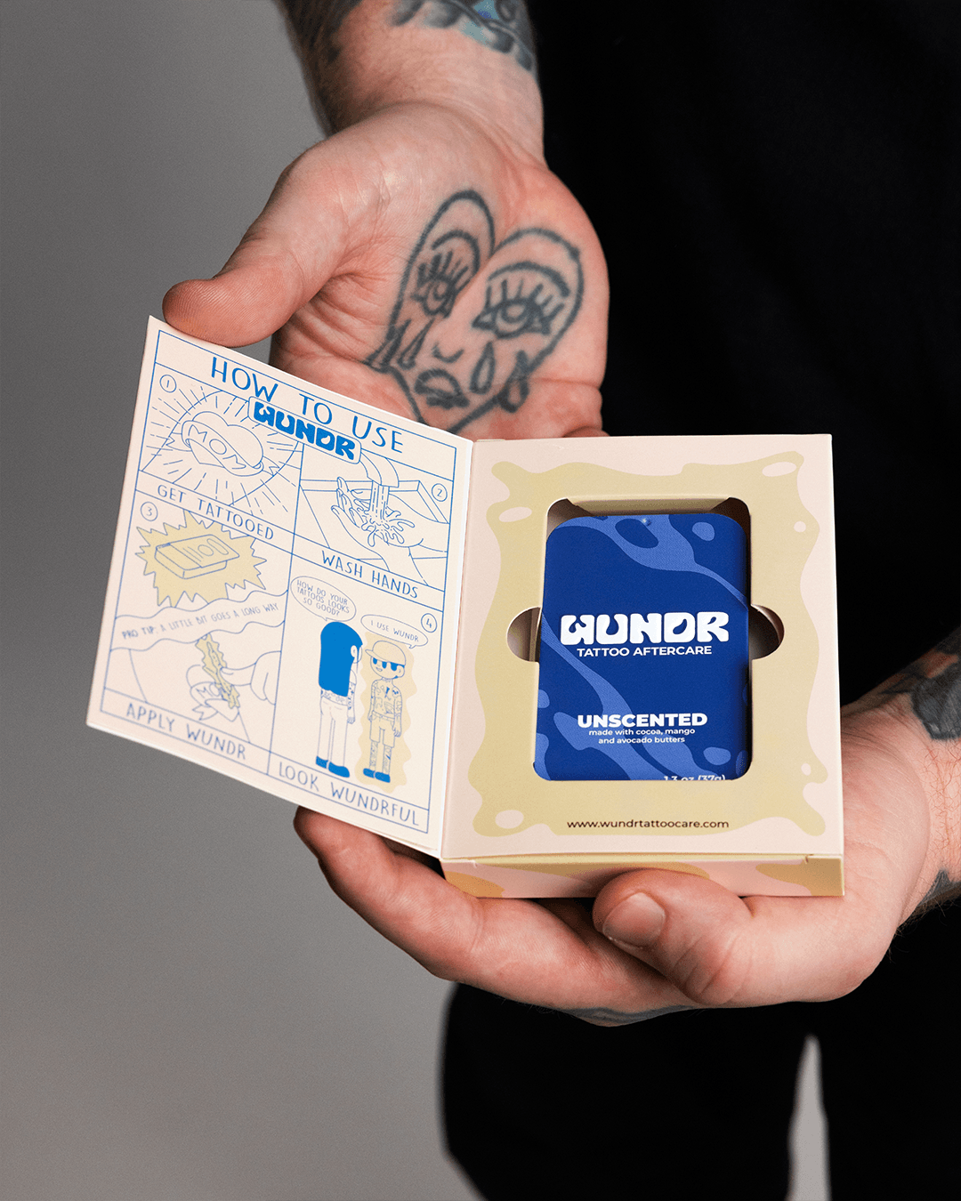 Tattoo Aftercare Balm - WUNDR TATTOO CARE